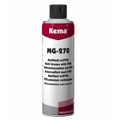 Kema MG-270 Multi Grease with PTFE, Spray多用途PTFE润滑喷剂