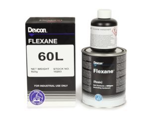 Devcon Flexane 60 Liquid富乐欣橡胶修补剂产品有三种不同的等级可供选择，可满足不同柔性要求的各种应用（devcon 15200，devcon 15210）