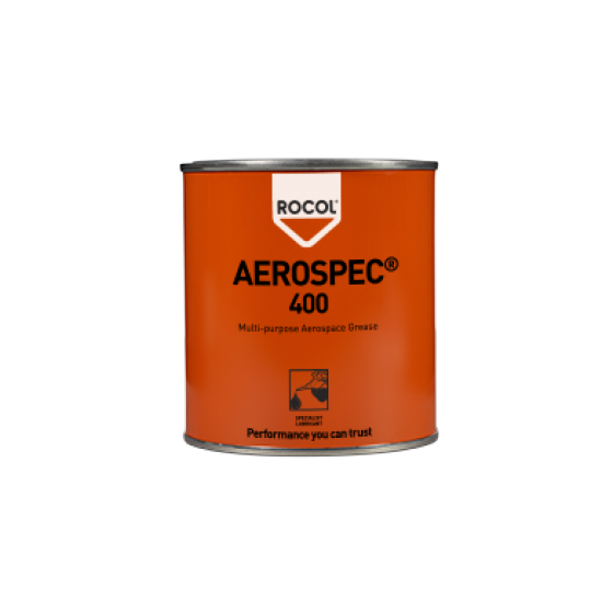 ROCOL AEROSPEC 400（ROCOL 16630）是一种宽温度范围，多用途，EP航空润滑脂，ROCOL AEROSPEC 400（ROCOL 16630）是一种特殊的飞机车轮轴承润滑脂；ROCOL AEROSPEC 400（ROCOL 16630）温度范围为-54至+175°C，ROCOL AEROSPEC 400（ROCOL 16630）具有优异的高温性能，ROCOL AEROSPEC 400（ROCOL 16630）具有高承载性能（355kg焊接载荷），ROCOL AEROSPEC 400（ROCOL 16630）具有优异的耐腐蚀性，ROCOL AEROSPEC 400（ROCOL 16630）高度抗氧化，延长润滑间隔，同时减少设备故障、停机时间和润滑剂使用